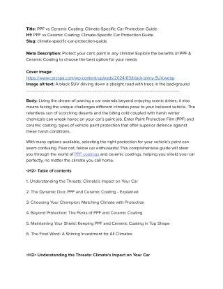 title ppf vs ceramic coating climate specific