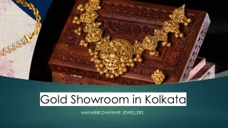 Gold Showroom in Kolkata