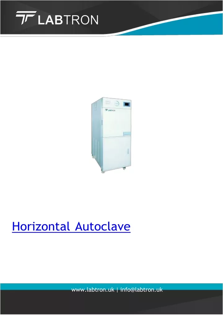 horizontal autoclave