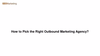 How to Pick the Right Outbound Marketing Agency