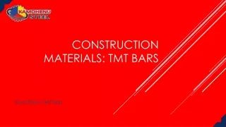 Kamdhenu Nxt TMT Bars