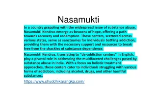 Nasamukti
