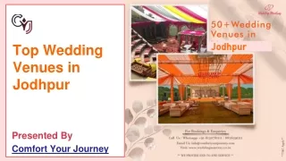 Destination Wedding Resorts in Jodhpur – Banquet Halls