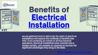 Electrical Installation