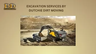 Dutchie Dirt Moving Ltd. – Excellent Crushed Gravel Services