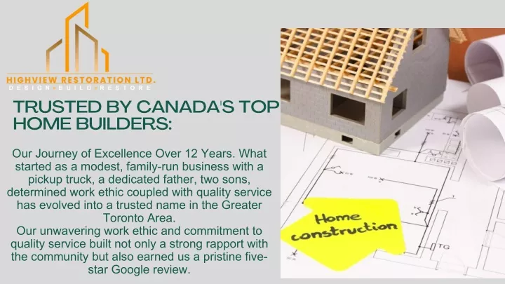 trusted by canada s top home builders