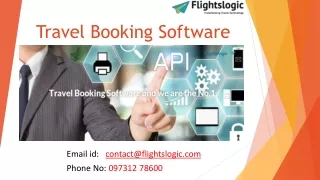 Travel Booking Software