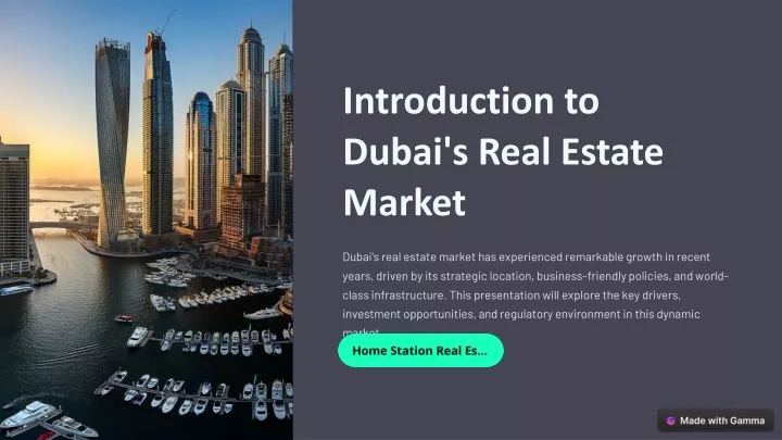 introduction to dubai s real estate market