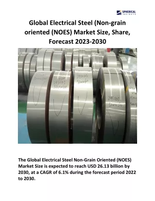 Global Electrical Steel