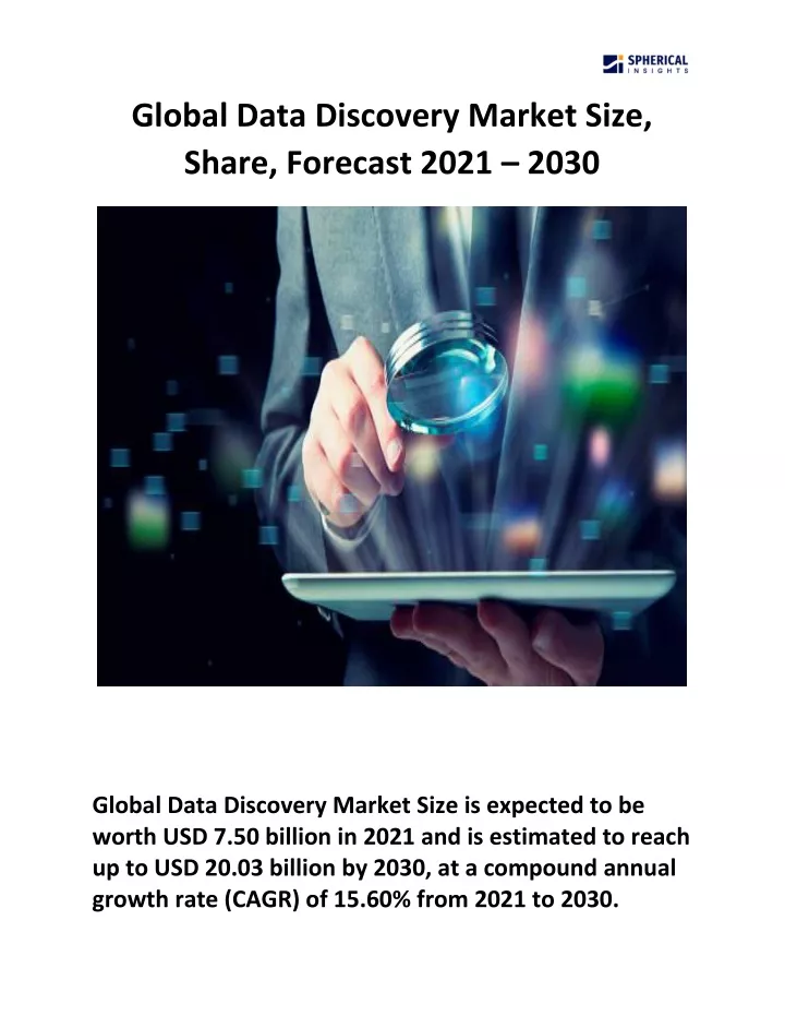 global data discovery market size share forecast