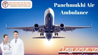 Book Medically Equipped Panchmukhi Air Ambulance Services in Bangalore and Ranchi