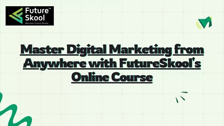 master digital marketing from master digital