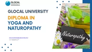 What Does a Diploma in Yoga and Naturopathy Involve?