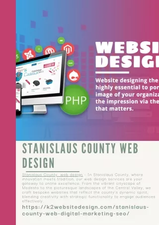 Stanislaus County web design