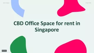 CBD Office Space  on rent  in Singapore