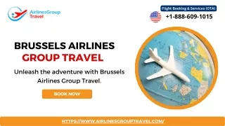 How do I book a Brussels Airlines Group Travel Flight?