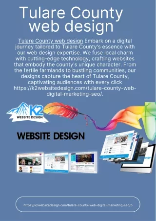 Tulare County web design