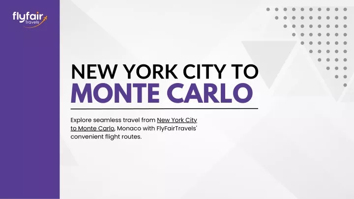 new york city to monte carlo