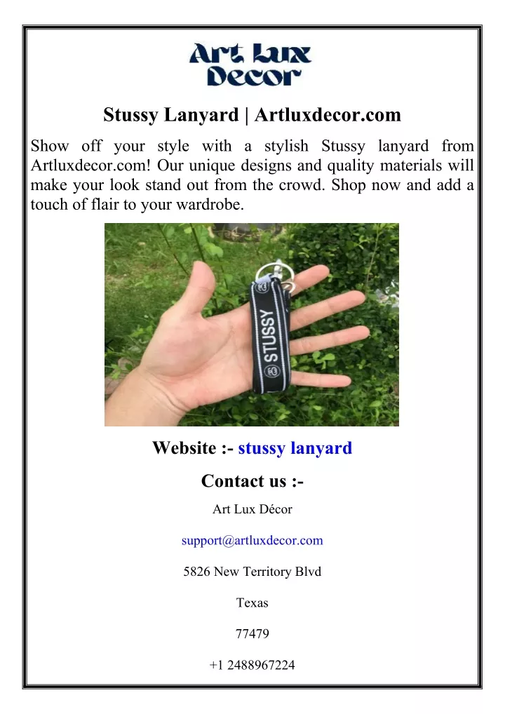 stussy lanyard artluxdecor com