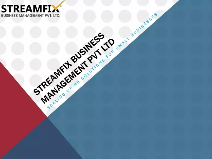 streamfix business management pvt ltd
