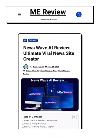 News Wave AI Review: Ultimate Viral News Site Creator