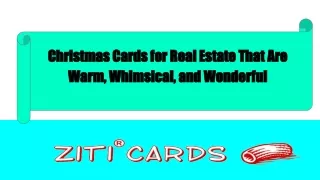Christmas Cards for Real Estate That Are Warm, Whimsical, and Wonderful