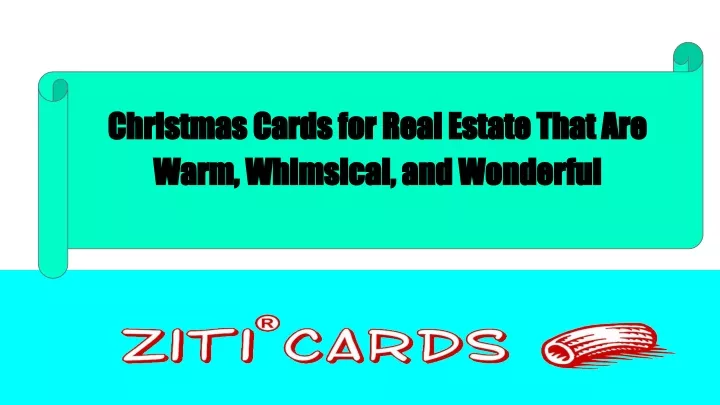 christmas cards for real estate that
