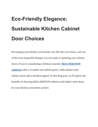 10 Tips for Choosing Shaker Cabinets for Your Kitchen Remodel