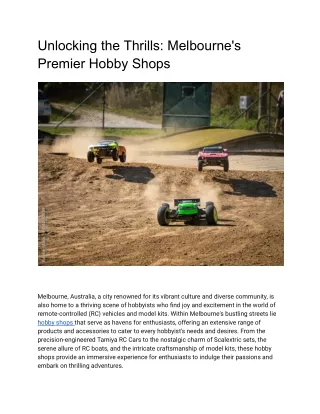 Unlocking the Thrills_ Melbourne's Premier Hobby Shops (2)