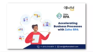 Accelerating Business Processes with Zoho RPA