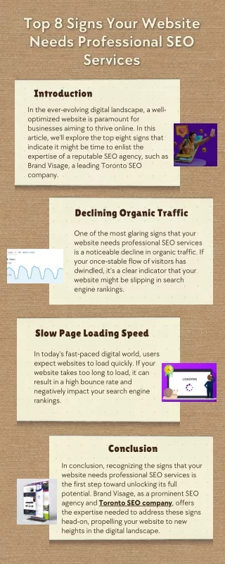 Top 8 Signs Your Website Needs Professional SEO Services