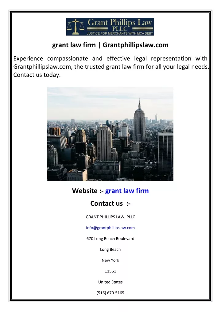 grant law firm grantphillipslaw com