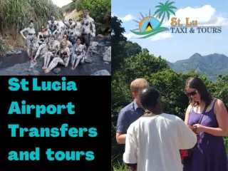 St Lucia Airport Transfers and  private  Group Land  Tours