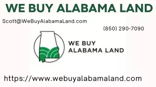 Sell Your Land in Alabama Fast! | We Buy Alabama Land