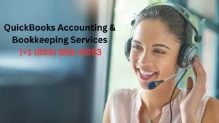 QuickBooks Accounting & Bookkeeping Services    1 (855) 856-0053