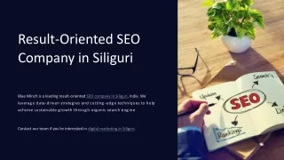 Blue Minch: Your Siliguri SEO and Online Marketing Expert