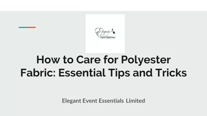 how to care for polyester fabric essential tips and tricks