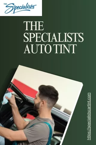 Window Tinting Near Me | The Specialists Auto Tint