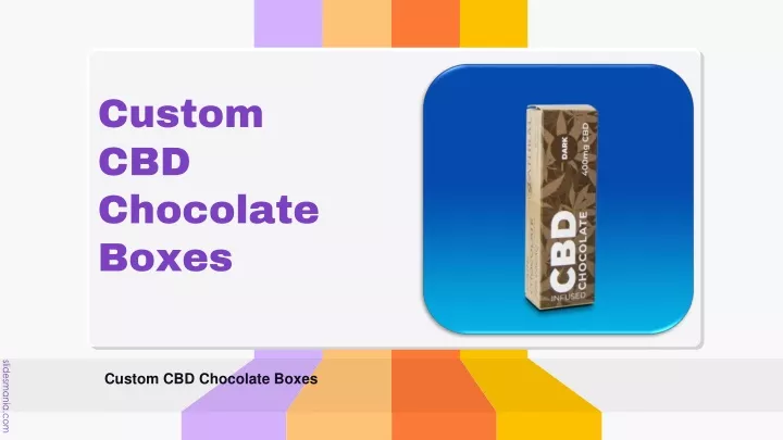 custom cbd chocolate boxes