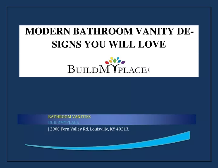 modern bathroom vanity de signs you will love