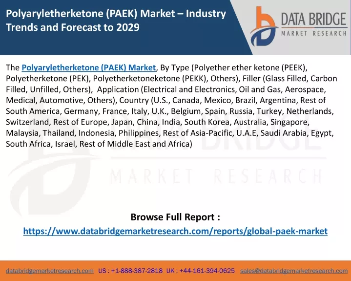 polyaryletherketone paek market industry trends