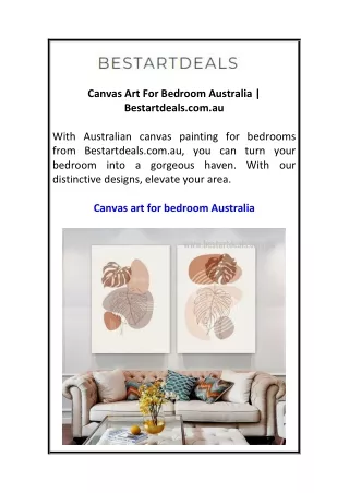 Canvas Art For Bedroom Australia  Bestartdeals.com.au