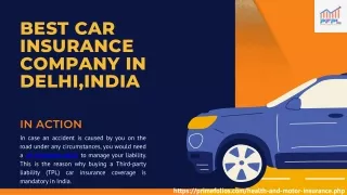 Best car insurance company in Delhi,india