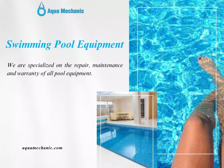 swimming pool equipment