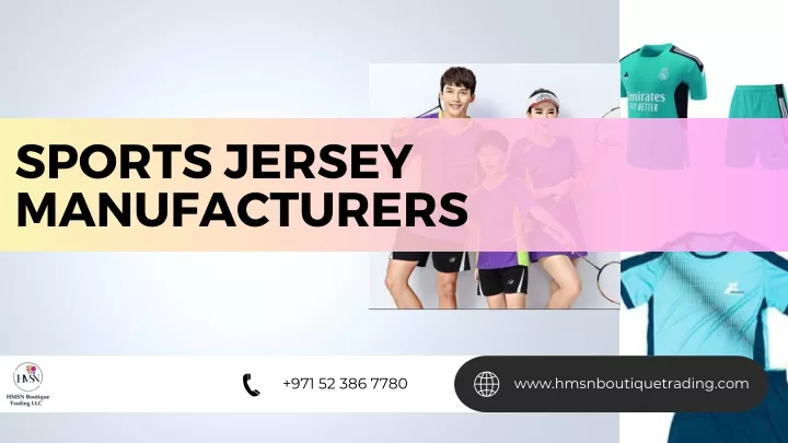 sports jersey manufacturers