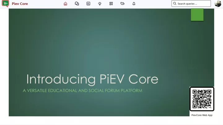 introducing piev core