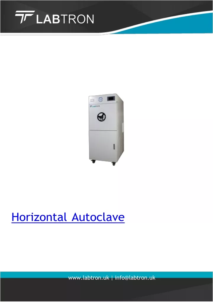 horizontal autoclave