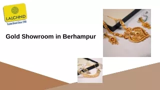 Gold Showroom in Berhampur