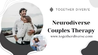 Neurodiverse Couples Therapy - Together Diverse