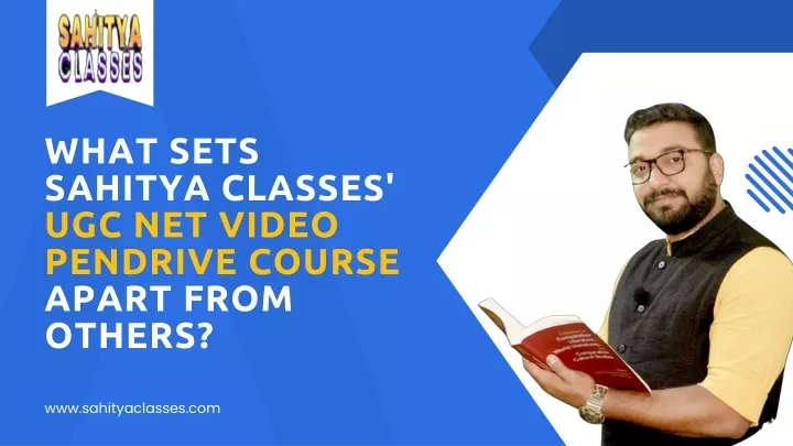 what sets sahitya classes ugc net video pendrive